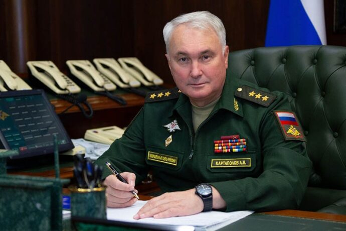 Заместителя министра обороны Картаполова уволили со службы