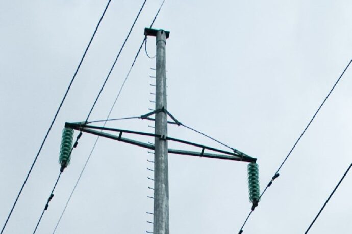 Житель поселка Лебединый воспрепятствовал установке опоры линии электропередачи