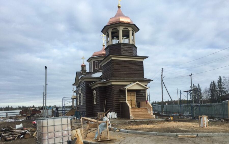 В Якутии завершают реставрацию Николаевской церкви XIX века