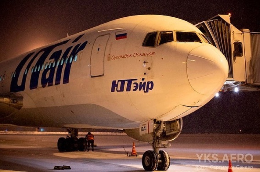 Авиакомпания Utair впервые выполнила рейс из Москвы в Якутск