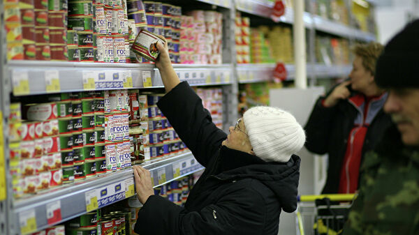 Годовая инфляция в России превысила прогноз Минэкономики