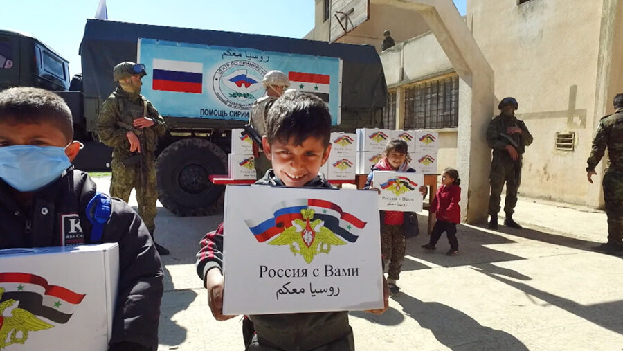 Россия отправила в Сирию 1775 тонн гуманитарного груза за 2021 год
