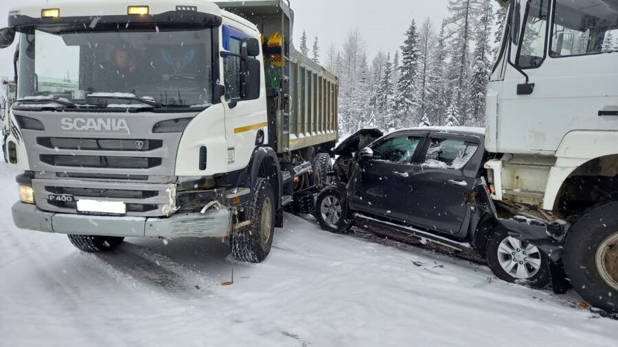На федеральной автодороге «Лена» в Якутии произошло смертельное ДТП