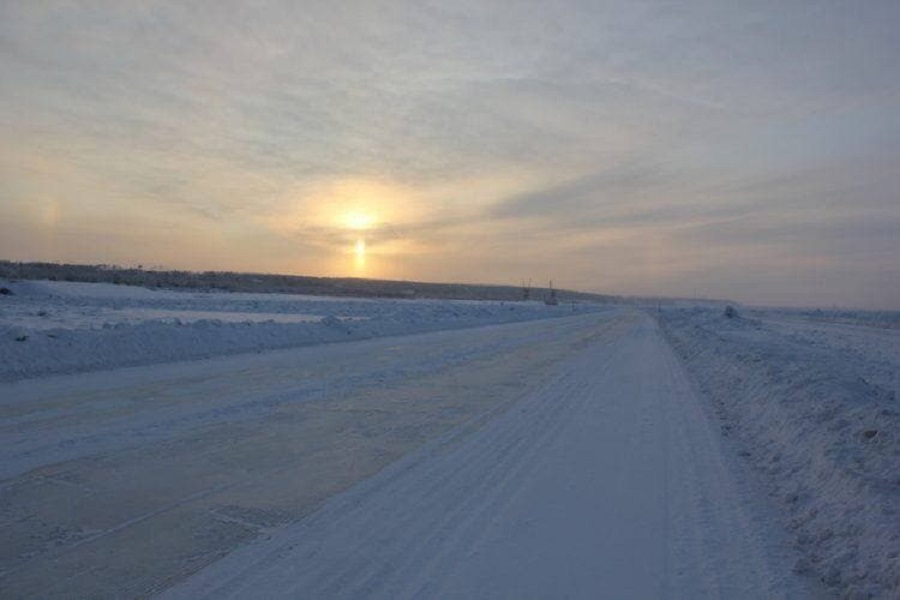 В Якутии до 30 тонн увеличили грузоподъёмность ледовой переправы на ФАД «Колыма»