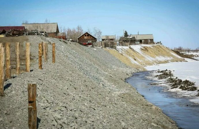 В Якутии в следующем году начнут берегоукрепление реки Вилюй