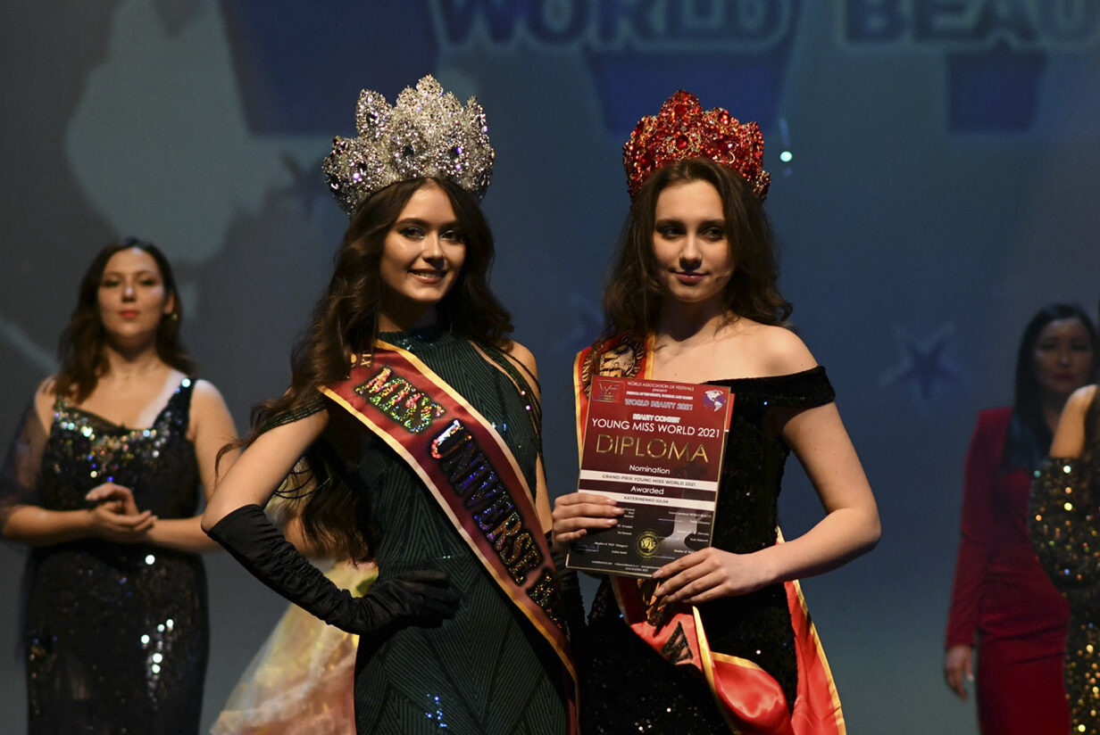 Юлия Катериненко из Нерюнгри победила в конкурсе «Юная Мисс Мира 2021»