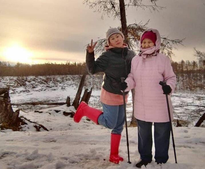 80-летняя «морж» из Усть-Алдана Вера Сивцева поделилась секретом долголетия