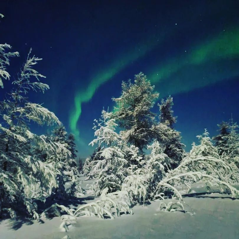 Северное сияние в якутии фото