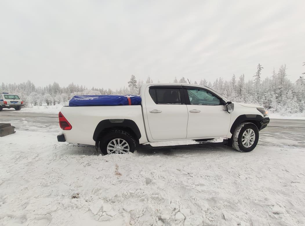 В Горном районе Якутии пассажирка иномарки в автоаварии получила повреждение позвоночника