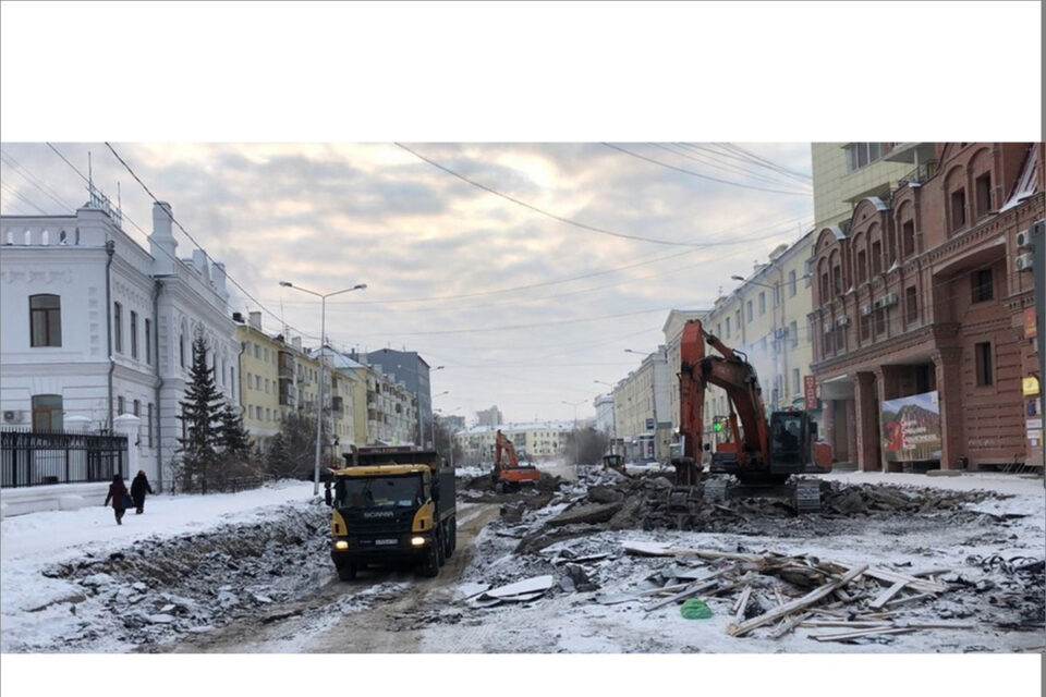 В городе Якутске ограничат движение транспорта по проспекту Ленина