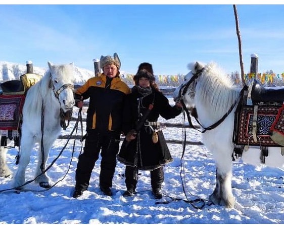 Осталось 4500 км. Прошел ровно год с начала конного похода якутян до Москвы