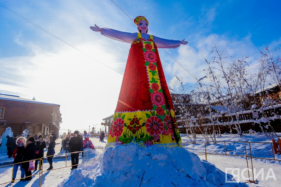 Народные гулянья пройдут на Масленицу в Якутске с 15 по 17 марта: программа мероприятий