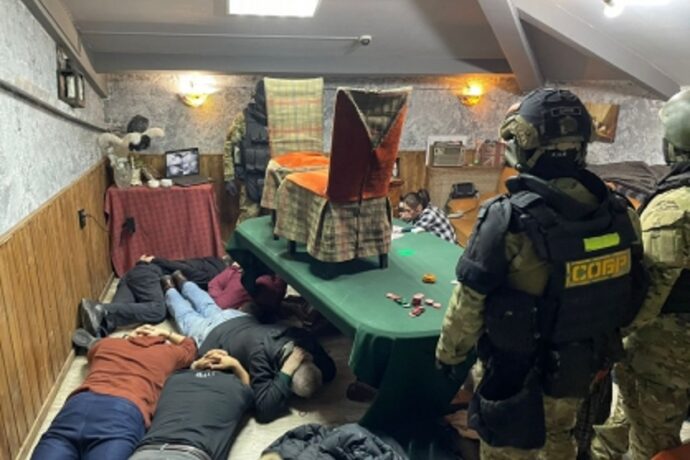 В Якутске сотрудники ФСБ обнаружили подпольное казино