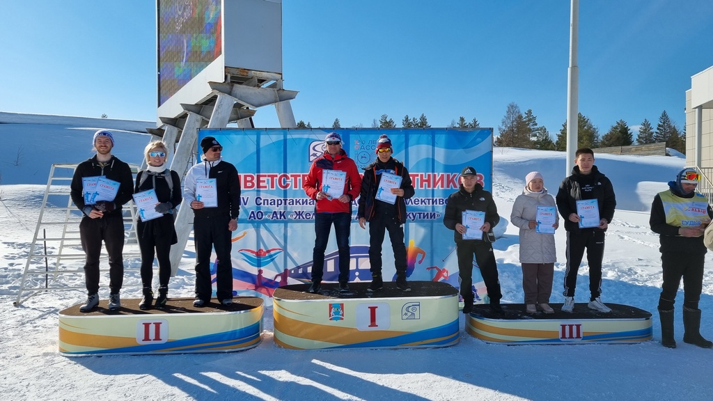 Лыжные гонки открыли XIV Спартакиаду трудовых коллективов АО «АК «ЖДЯ»