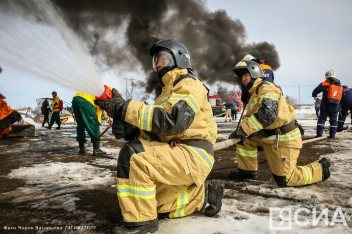 В Якутске состоялись командно-штабные учения по ликвидации природных пожаров