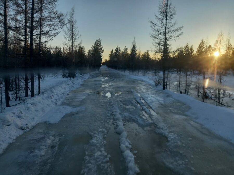 В Вилюйском и Жиганском районах снижена грузоподъемность зимника автодороги «Эдьигээн»
