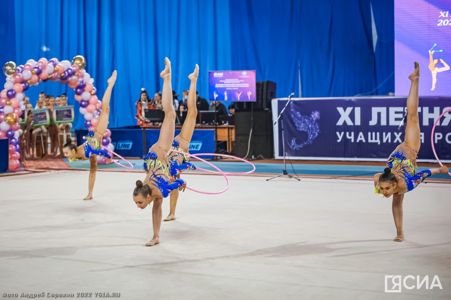 Якутск принимает спортсменок по художественной гимнастике с Дальнего Востока