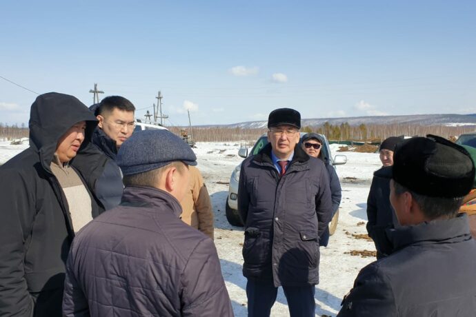 Рабочая группа правительства Якутии посетила Чурапчинский улус