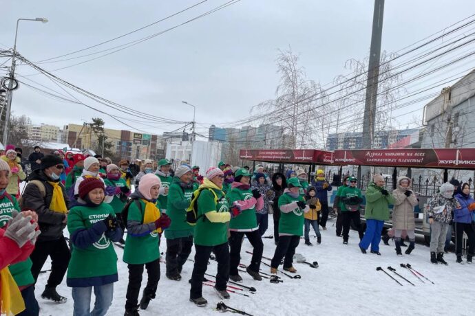 В Якутии стартовала всероссийская акция «10 000 шагов к жизни»