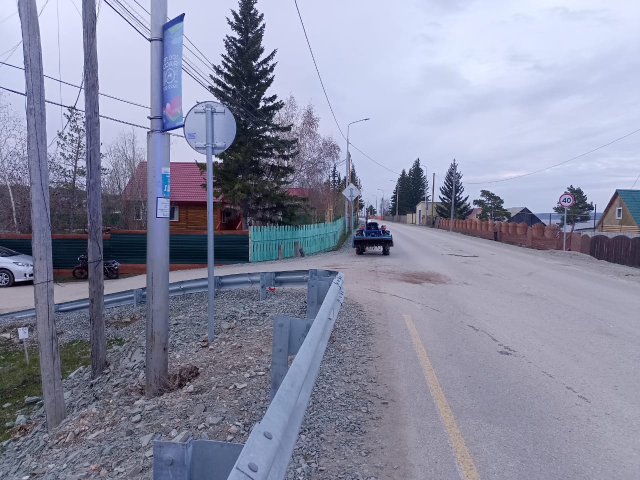 В якутском селе Булгунняхтах 17-летний мотоциклист врезался в трактор