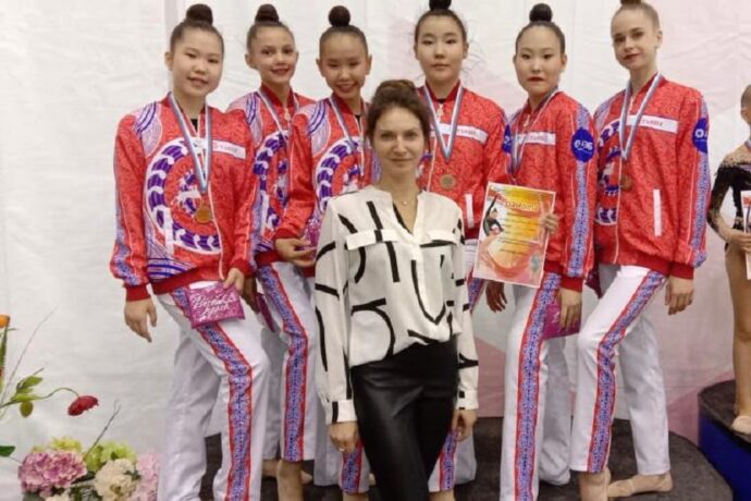 Сборная гимнасток Якутии завоевала бронзу республиканских соревнований Мордовии