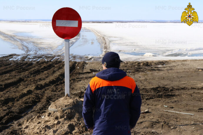 На территории Якутии функционирует одна ледовая переправа