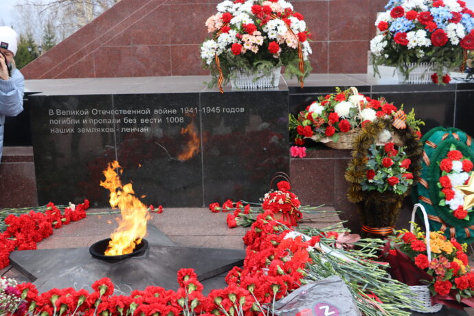 В День Победы в Ленске прошел «Бессмертный полк»и состоялся митинг