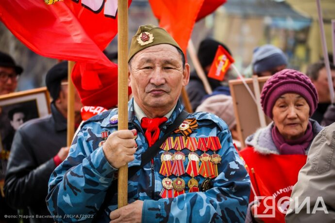 Фото. 9 мая в Якутске в лицах