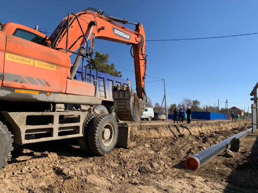 В Якутске строят газопровод низкого давления в районе СОТ «Птицевод» для устранения дефицита газа