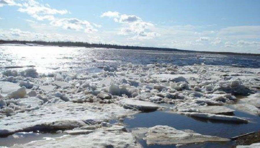 В ближайшие время ожидается вскрытие реки Лены в Хангаласском районе Якутии
