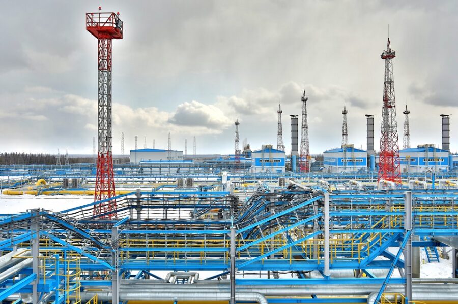 На Чаяндинском нефтегазоконденсатном месторождении ведется строительство компрессорного цеха