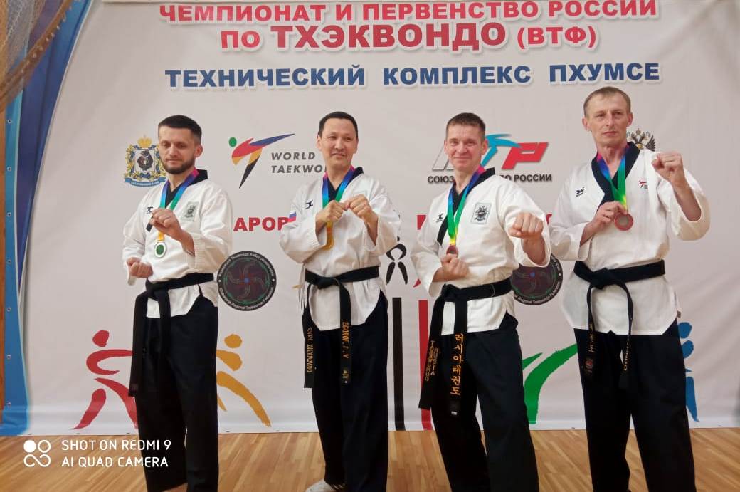 Якутянин Игнатий Егоров в третий раз выиграл чемпионат России по тхэквондо