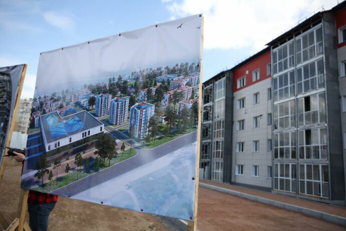 Первые два дома квартала «Р» в Нерюнгри в Якутии будут введены до конца 2022 года