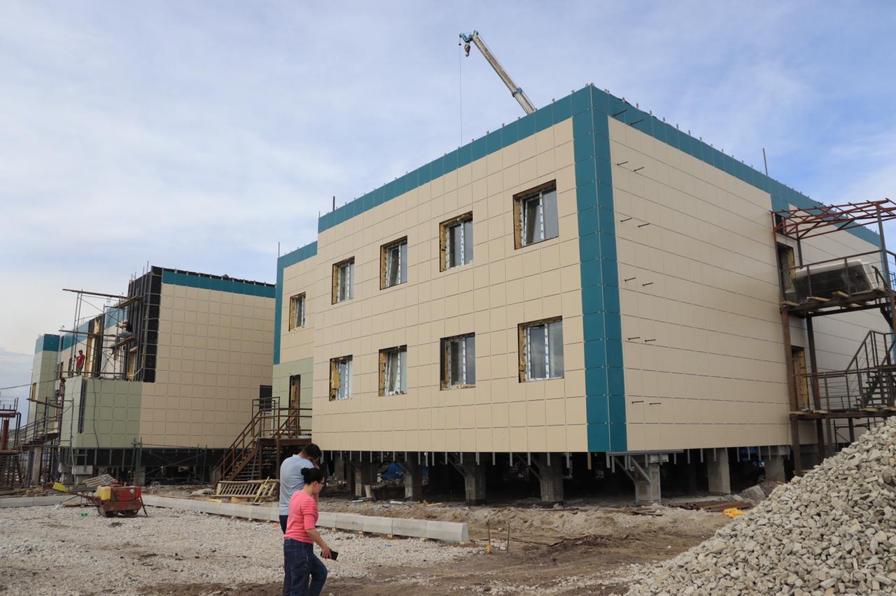 В селе Мындаба в Якутии завершают строительство универсального комплекса единоборств