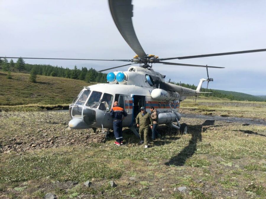 Во время поисков пропавшего Ан-2 в Якутии вертолётами обследовано 4000 кв. км