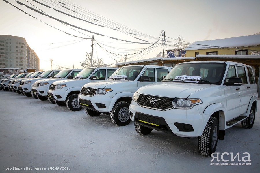 Больницы Якутии получат 57 автомашин в этом году