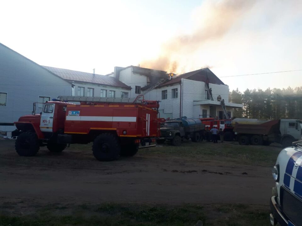 В Нюрбе 42 человека эвакуировано из-за пожара в больнице