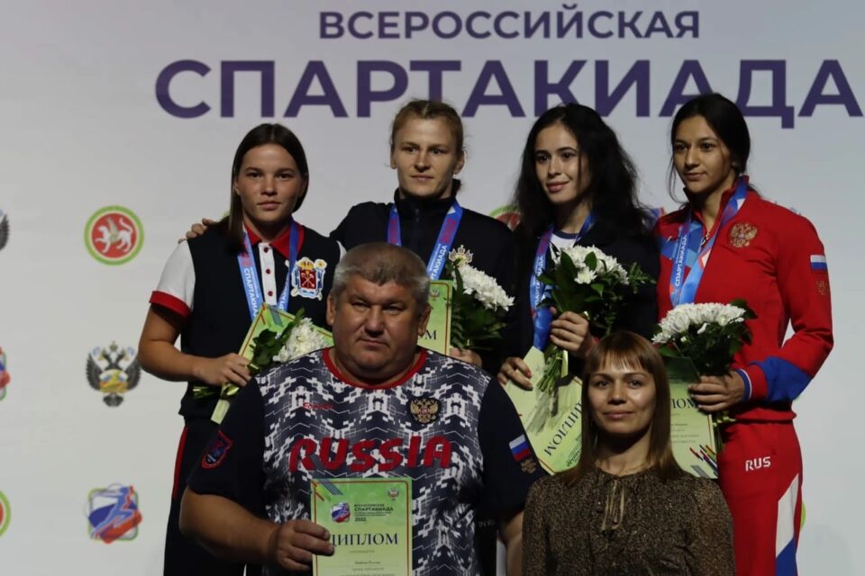 Якутянка Севиль Назарова завоевала бронзовую медаль Всероссийской спартакиады по женской борьбе
