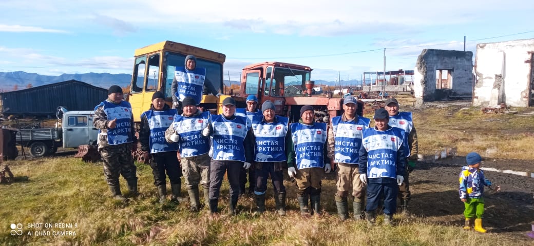 В селе Сайылык Усть-Янского района Якутии приступили к уборке металлолома