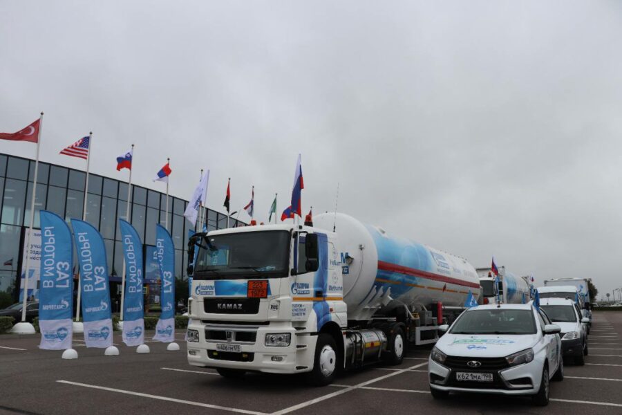 В Санкт-Петербурге состоялся финиш автопробега «Газ в моторы — 2022»