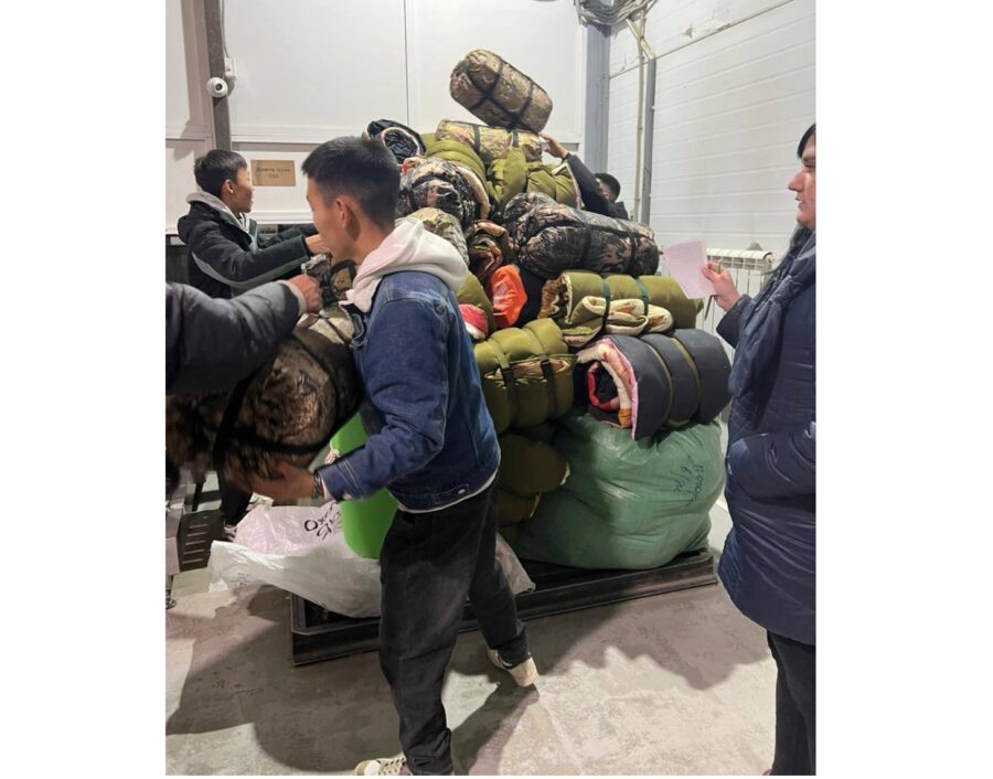 Мобилизованным из Якутии, находящимся в Бурятии, отправили снаряжение