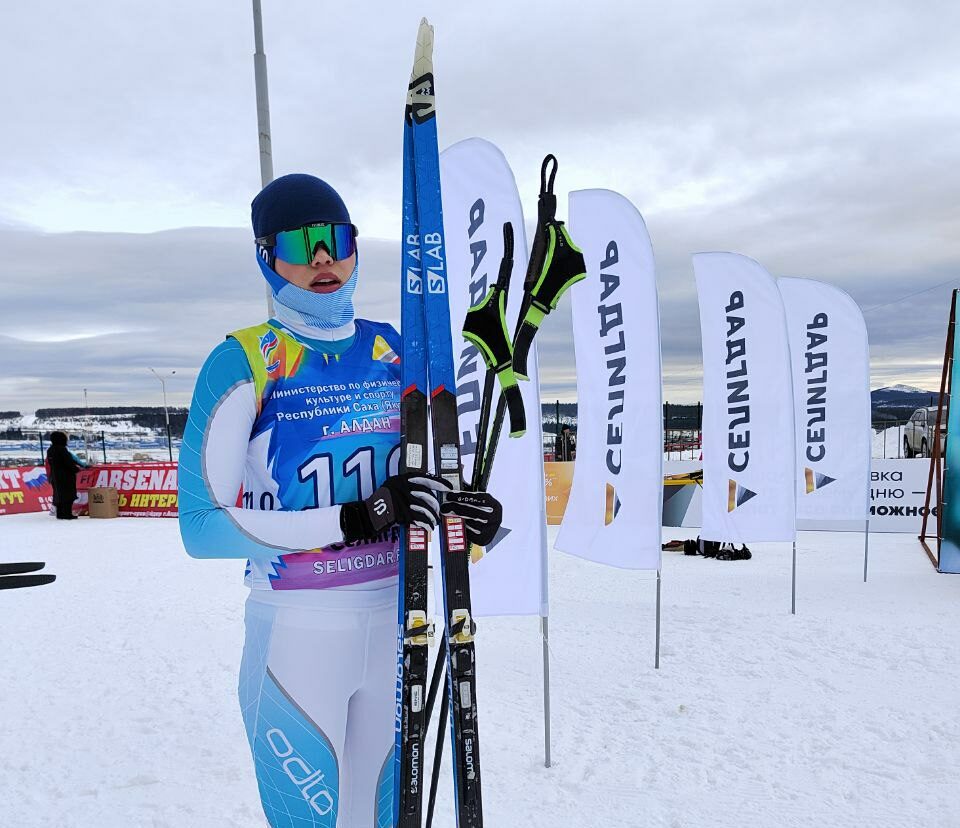 Якутянка Анастасия Дубова стала бронзовым призёром всероссийских соревнований по лыжным гонкам
