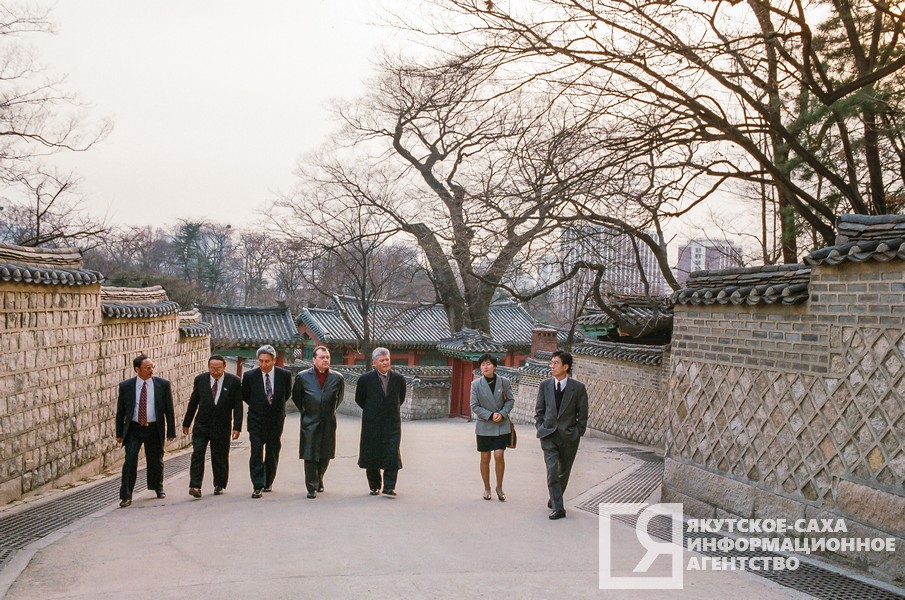 Визит в Сеул. 25 февраля — 1 марта 1995 г. Фото из архива ЯСИА