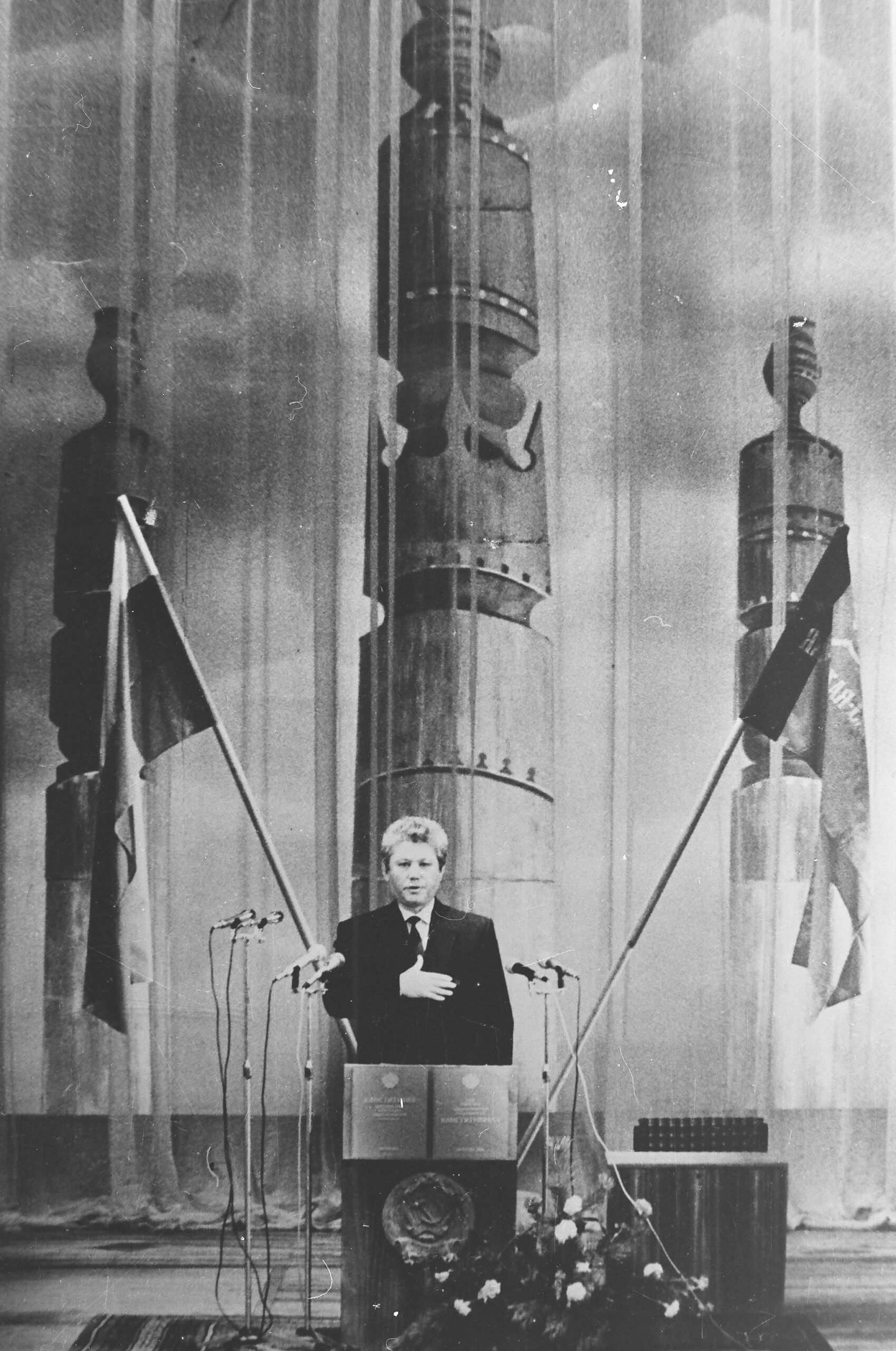 27 декабря 1991 г. Инаугурация первого президента РС (Я). Фото из архива ЯСИА