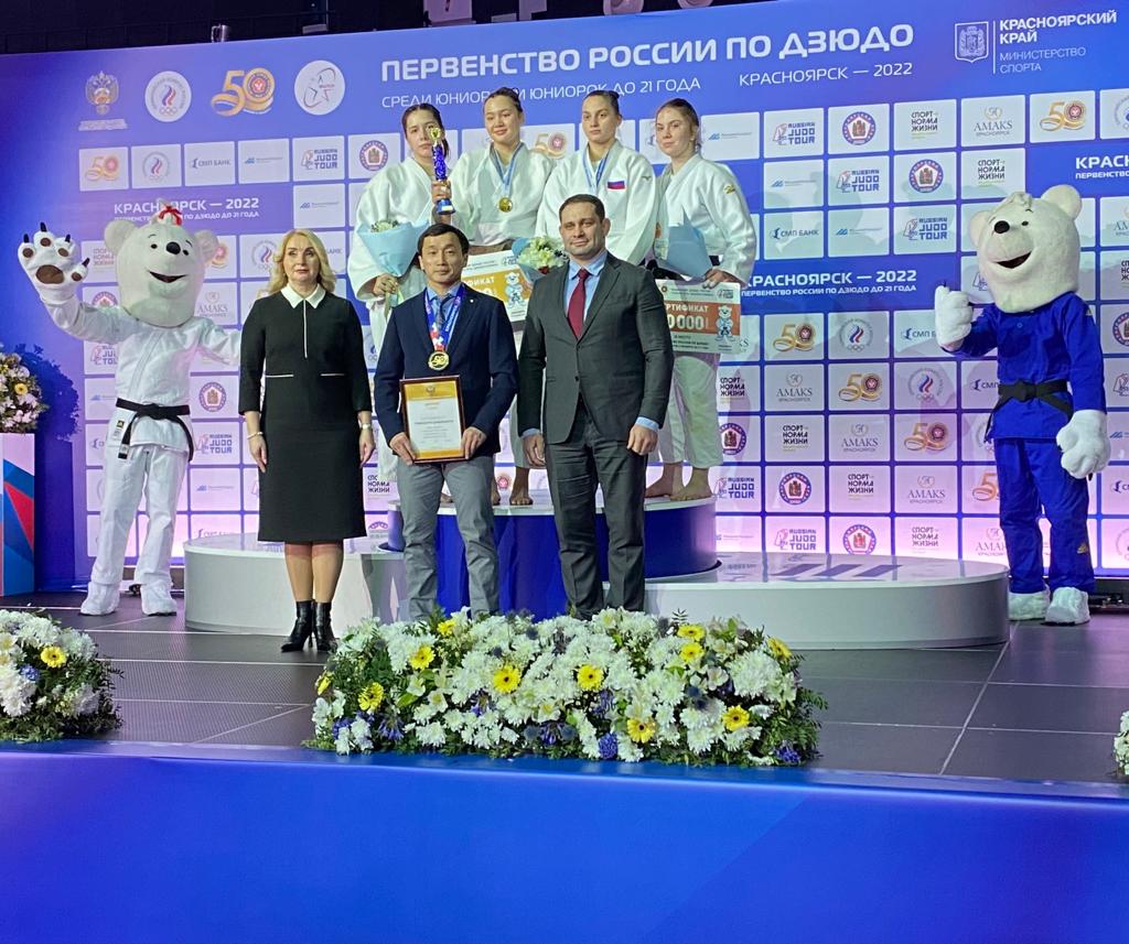 Якутянка Полина Иудина завоевала золотую медаль первенства России по дзюдо