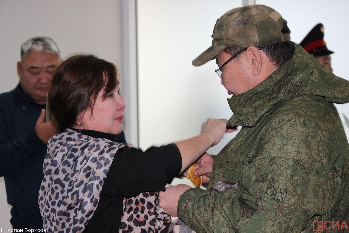 В Якутске встретили медика-добровольца, вернувшегося из зоны СВО