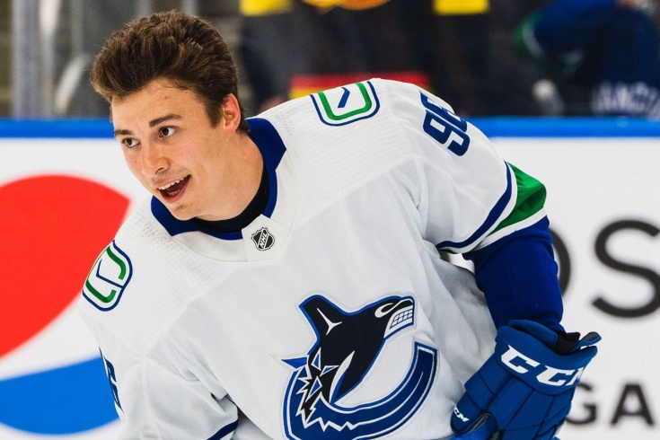 Якутский хоккеист стал ключевым игроком канадского клуба «Ванкувер Кэнакс» из НХЛ