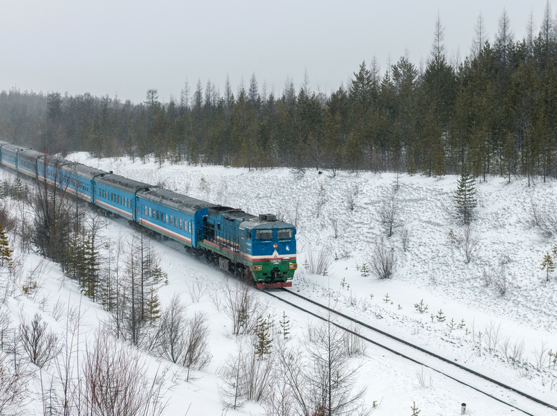 Компания «Железные дороги Якутии» в ноябре перевезла рекордное количество пассажиров