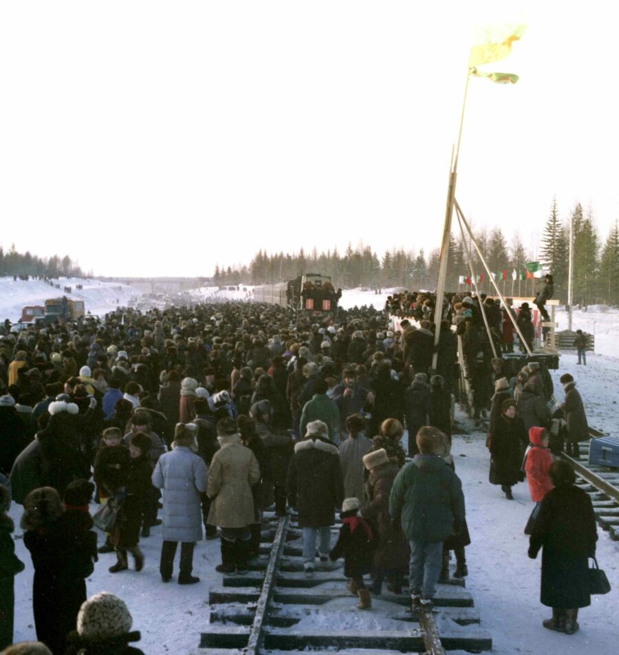 30 лет назад в Алдан прибыл первый поезд | 19.12.2022 | Якутск - БезФормата