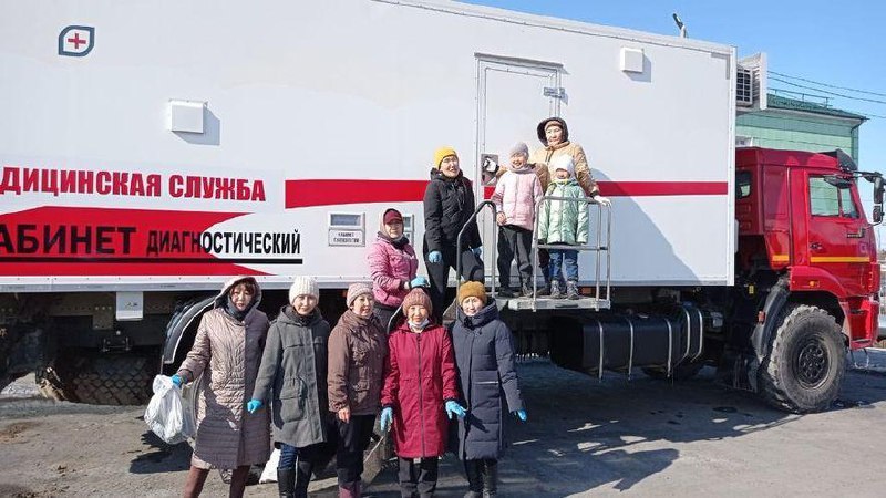 Более 32 тысяч человек прошли медосмотр в передвижных комплексах в Якутии